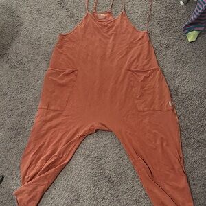 FP Movement by Free People Terracotta Jumpsuit